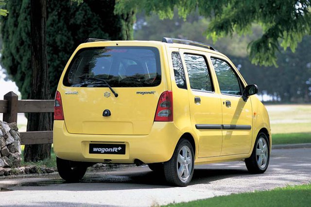 suzuki wagon r+ auto geel