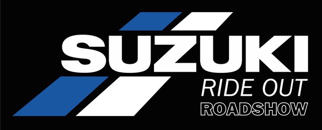 Suzuki Ride Out Roadshow logo 2 Black