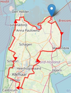 Den Oever route