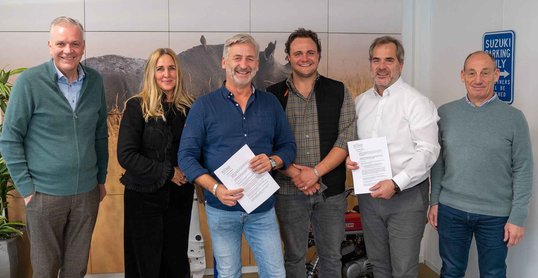 Suzuki Nederland opnieuw naamsponsor Stichting Suzuki Rhino Club