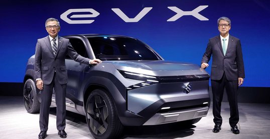 Suzuki lanceert eerste volledig elektrische concept SUV; Suzuki eVX
