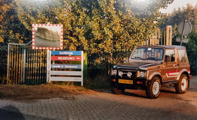 Suzuki Stories Jim Renardus originele Suzuki Samurai