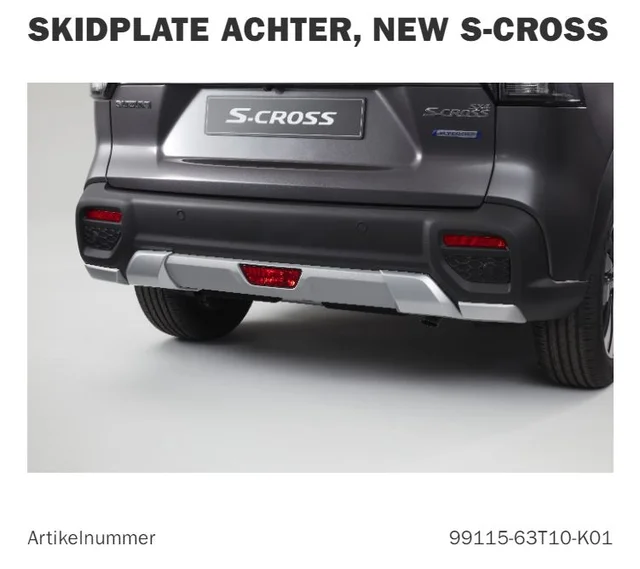 skidplate achter
